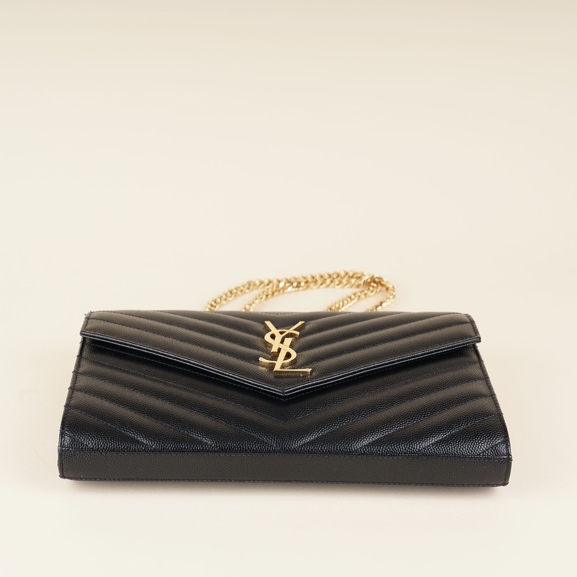 Cassandre Chain Wallet - SAINT LAURENT - Affordable Luxury image