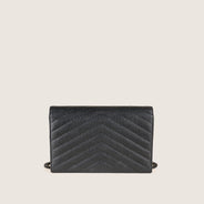 Cassandre Chain Wallet - SAINT LAURENT - Affordable Luxury thumbnail image