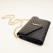 Cassandre Chain Wallet - SAINT LAURENT - Affordable Luxury thumbnail image