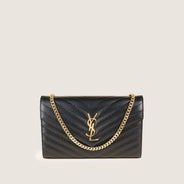 Cassandre Chain Wallet - SAINT LAURENT - Affordable Luxury thumbnail image