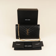 Cassandre Chain Wallet - SAINT LAURENT - Affordable Luxury thumbnail image