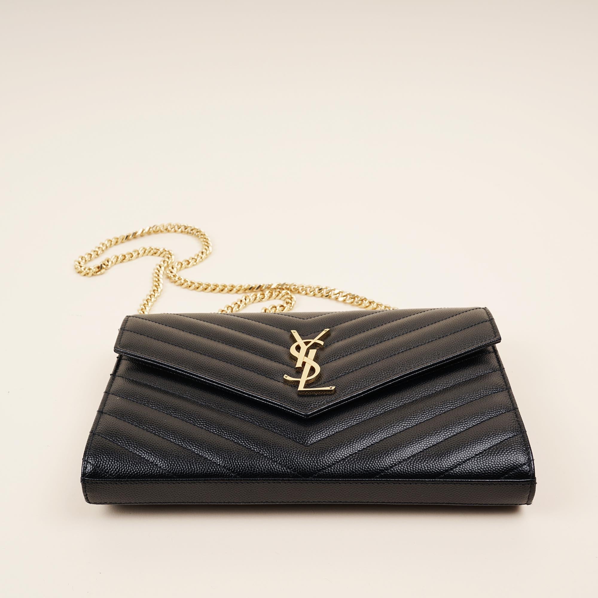 Cassandre Chain Wallet - SAINT LAURENT - Affordable Luxury image