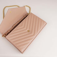 Cassandre Envelope Chain Wallet - SAINT LAURENT - Affordable Luxury thumbnail image