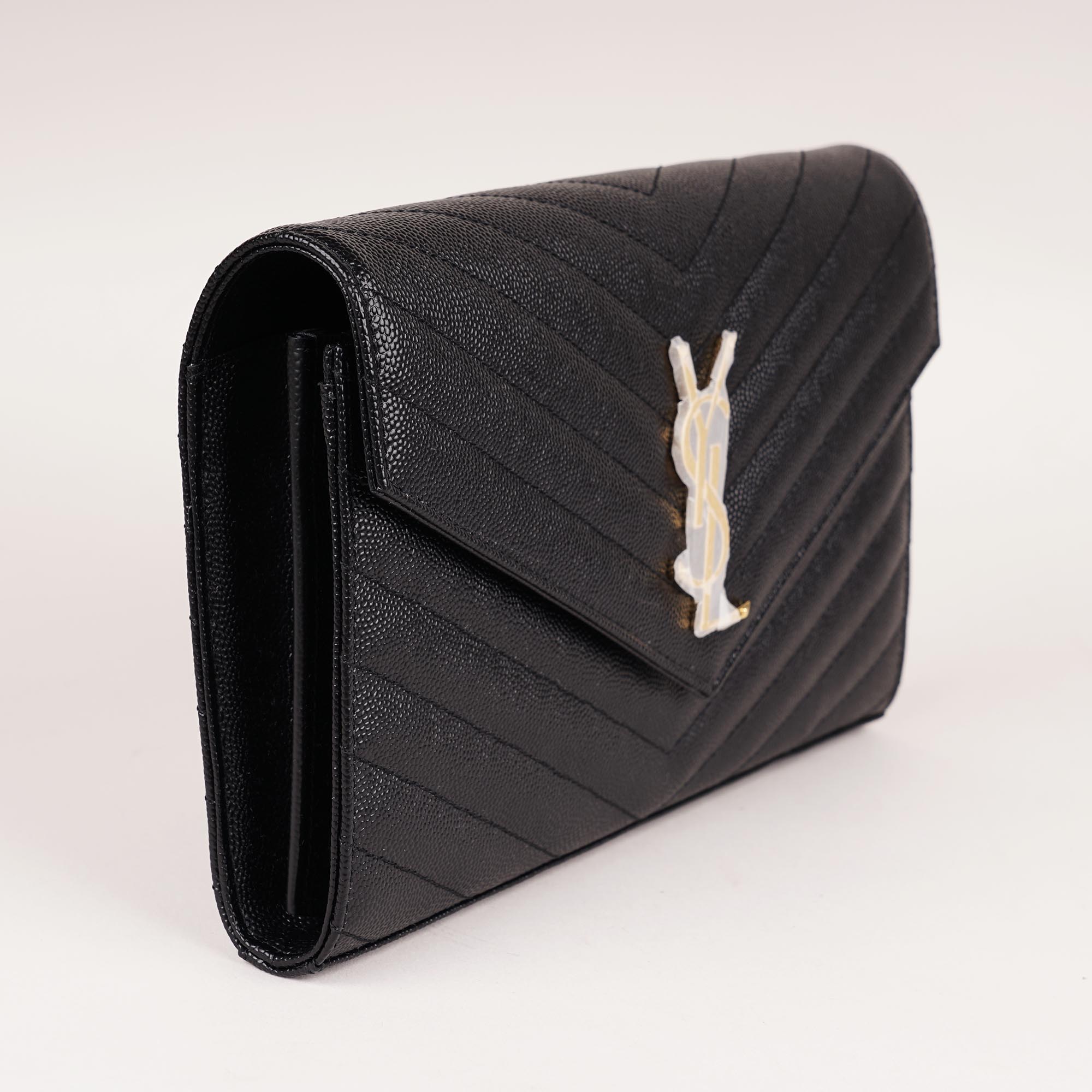Cassandre Large Wallet On Chain - SAINT LAURENT - Affordable Luxury image