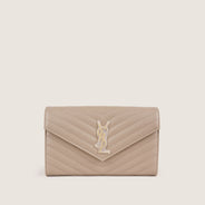 Cassandre Large Wallet On Chain - SAINT LAURENT - Affordable Luxury thumbnail image