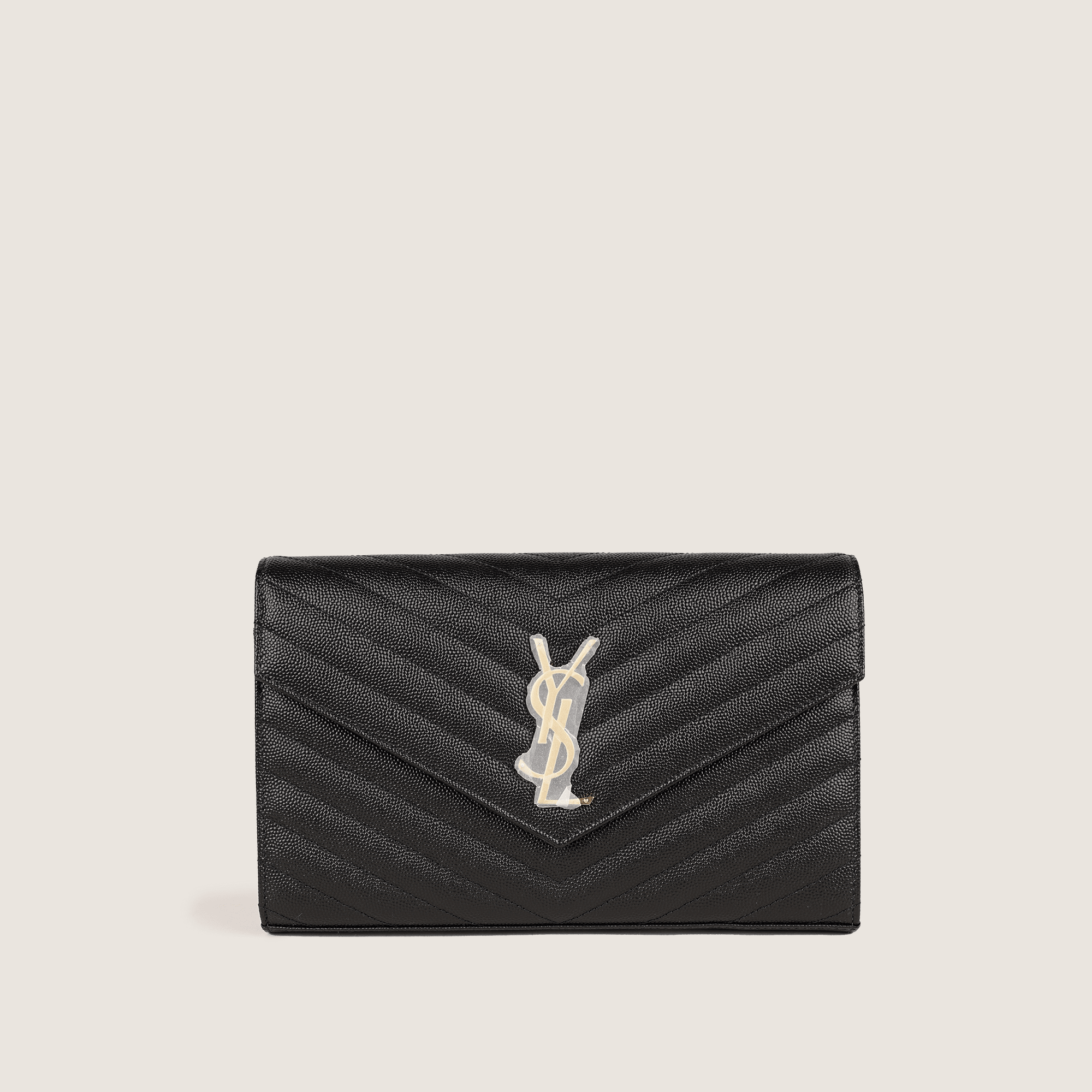 Cassandre Large Wallet On Chain - SAINT LAURENT - Affordable Luxury