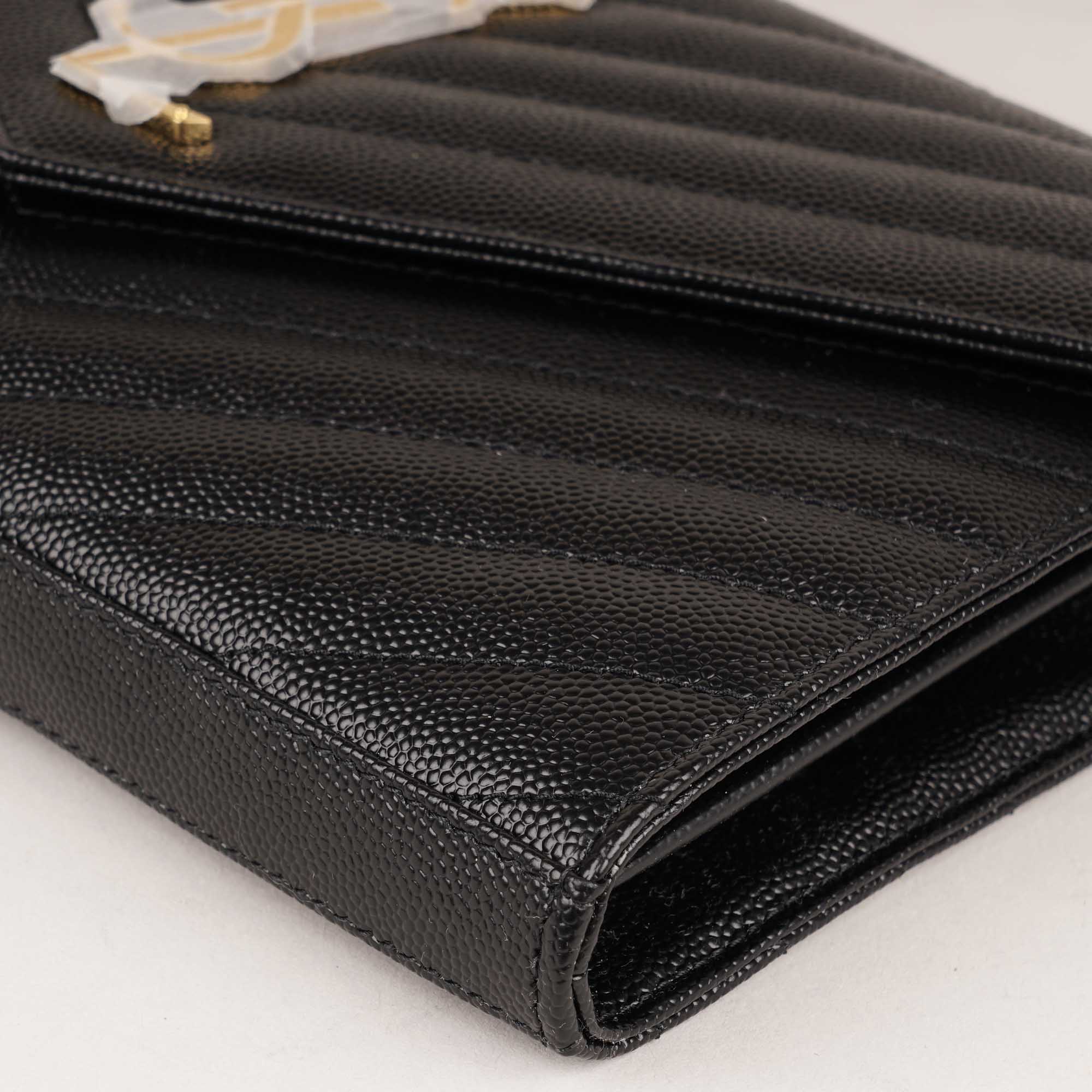 Cassandre Large Wallet On Chain - SAINT LAURENT - Affordable Luxury image