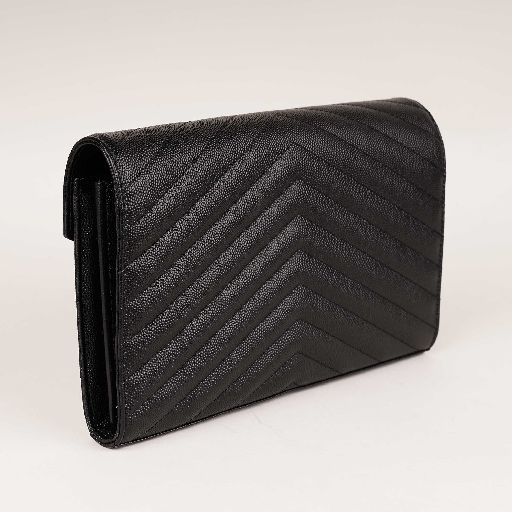 Cassandre Large Wallet On Chain - SAINT LAURENT - Affordable Luxury image
