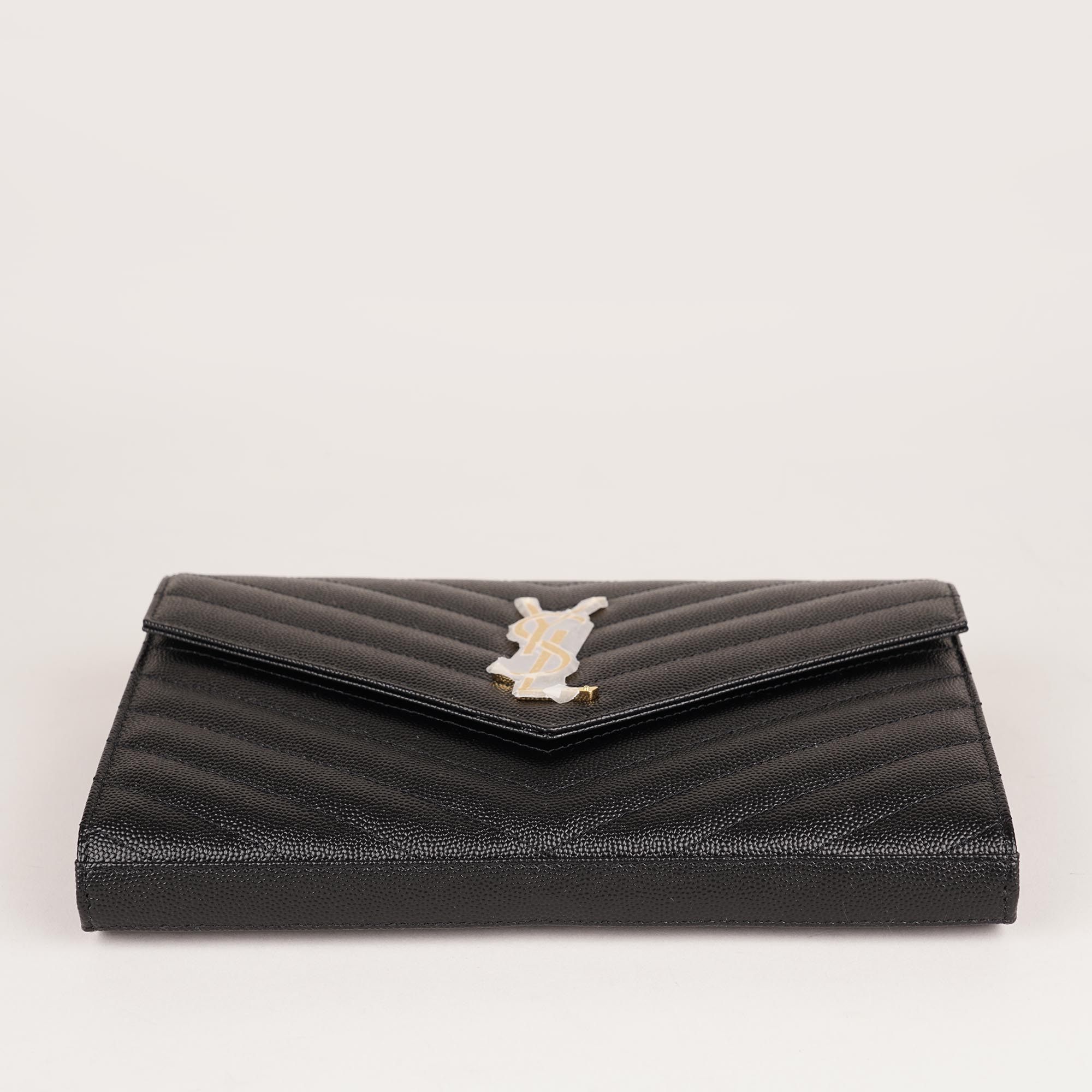 Cassandre Large Wallet On Chain - SAINT LAURENT - Affordable Luxury image