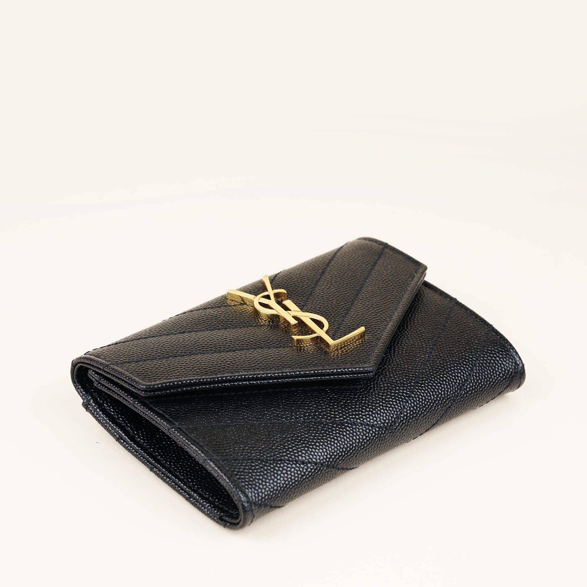 Cassandre Small Envelope Wallet - SAINT LAURENT - Affordable Luxury image