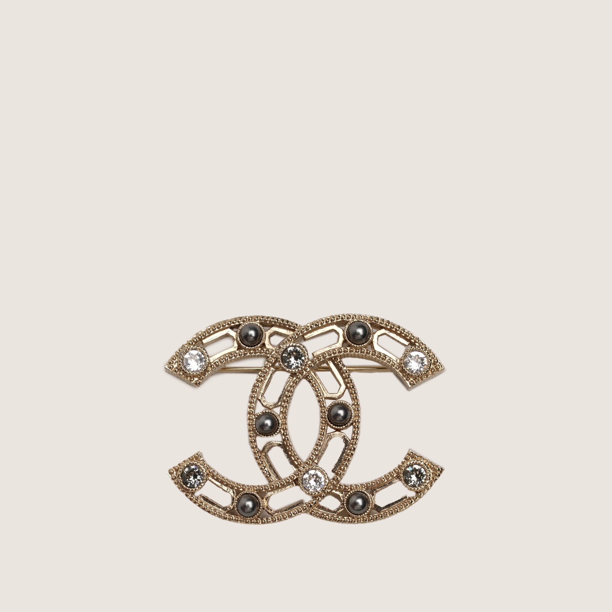 CC Crystal Brooch - CHANEL - Affordable Luxury