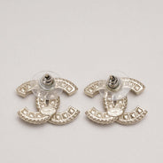 CC Crystal Stud Earrings - CHANEL - Affordable Luxury thumbnail image