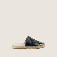 CC Espadrille Slip On Mules - CHANEL - Affordable Luxury thumbnail image