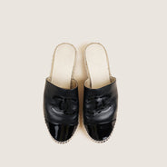 CC Espadrille Slip On Mules - CHANEL - Affordable Luxury thumbnail image