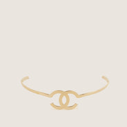 CC Metal Headband - CHANEL - Affordable Luxury thumbnail image