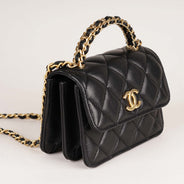 CC Micro Flap Top Handle - CHANEL - Affordable Luxury thumbnail image