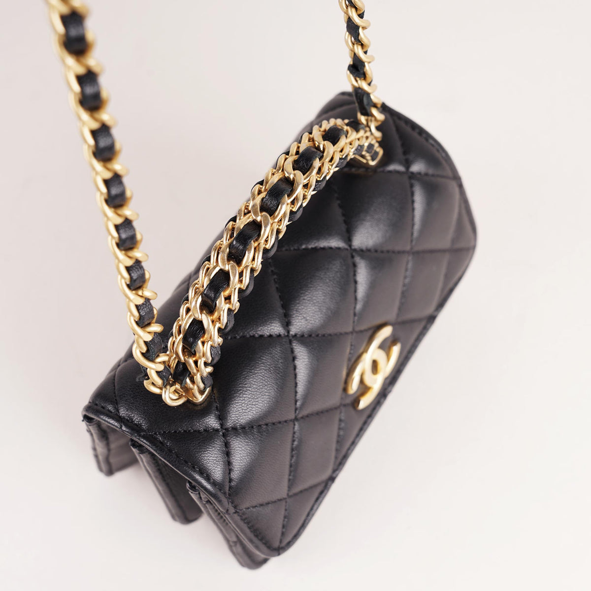 CC Micro Flap Top Handle - CHANEL - Affordable Luxury image