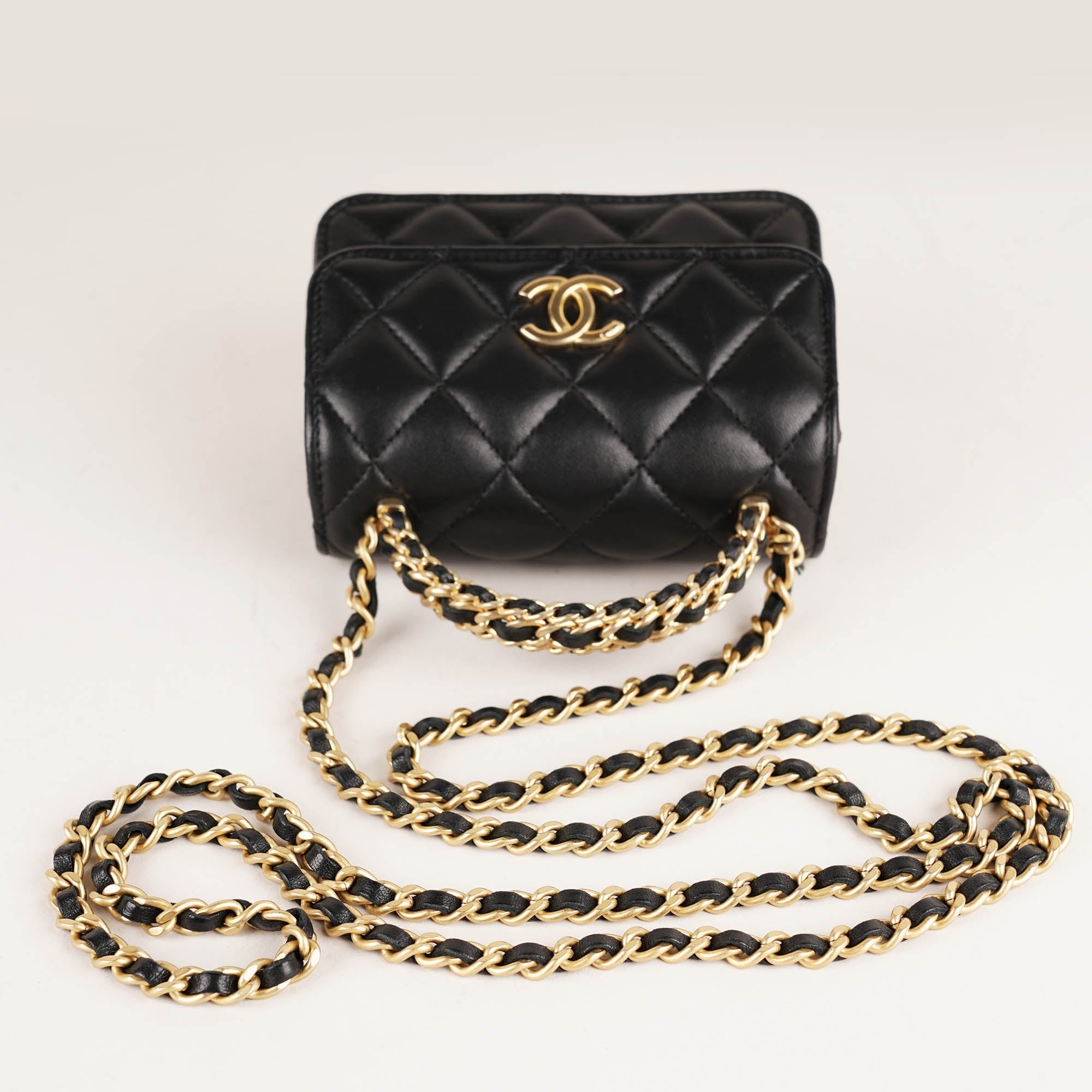 CC Micro Flap Top Handle - CHANEL - Affordable Luxury image
