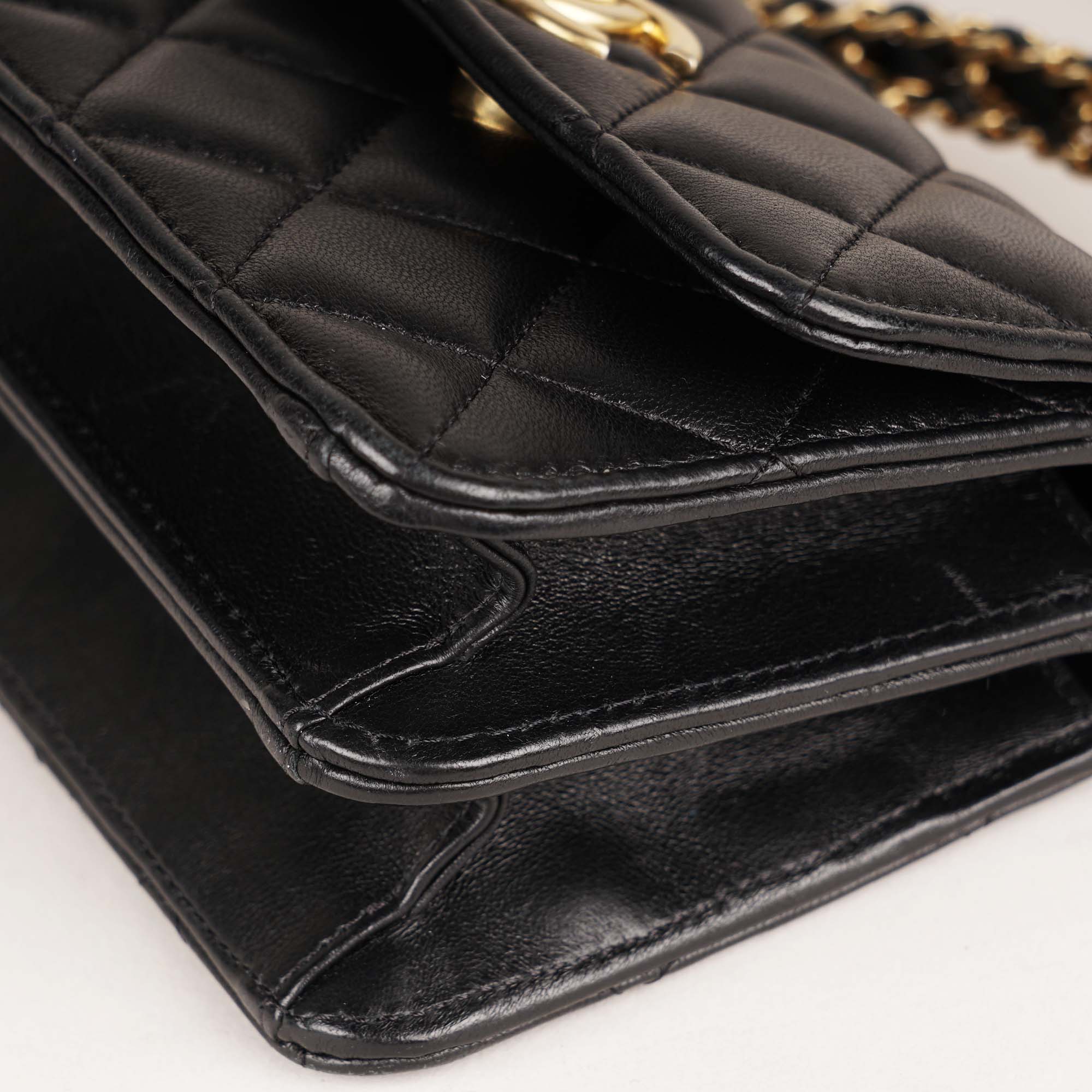 CC Micro Flap Top Handle - CHANEL - Affordable Luxury image