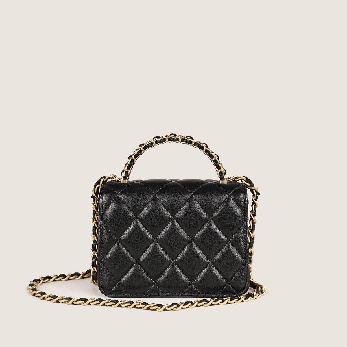 CC Micro Flap Top Handle - CHANEL - Affordable Luxury