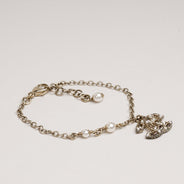 CC Pendant Chain Bracelet - CHANEL - Affordable Luxury thumbnail image