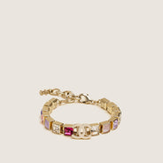 CC Rhinestone Bracelet - CHANEL - Affordable Luxury thumbnail image