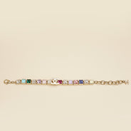 CC Rhinestone Bracelet - CHANEL - Affordable Luxury thumbnail image