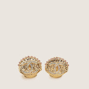 CC Shell Earrings - CHANEL - Affordable Luxury thumbnail image