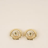 CC Shell Earrings - CHANEL - Affordable Luxury thumbnail image