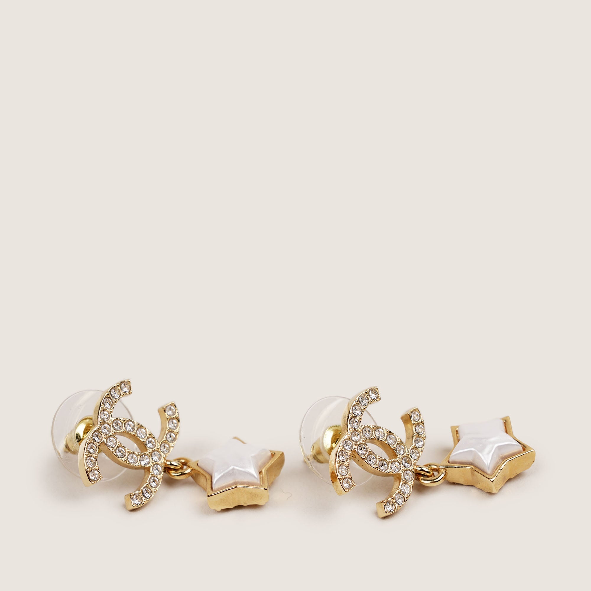 CC Star Earrings - CHANEL - Affordable Luxury