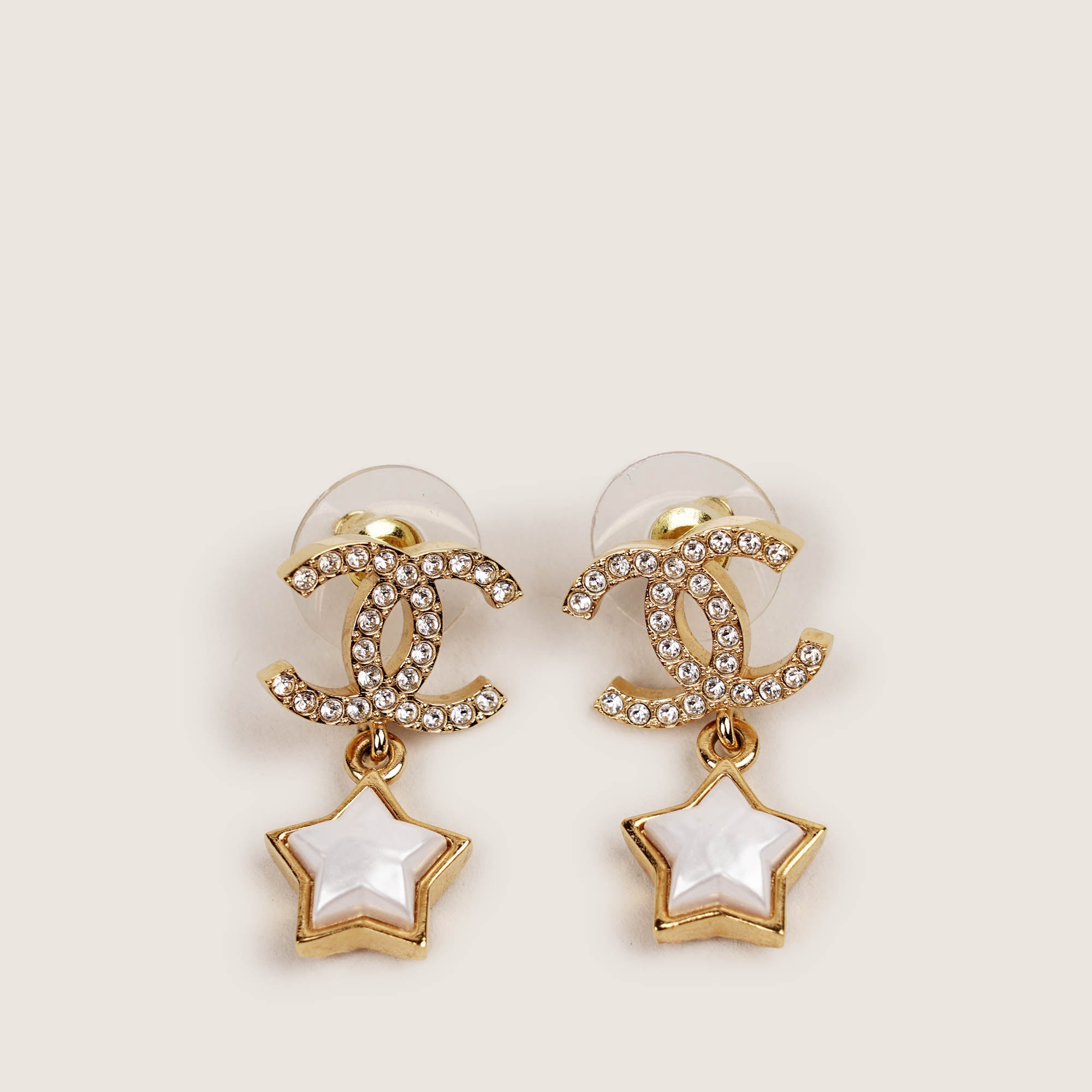 CC Star Earrings - CHANEL - Affordable Luxury
