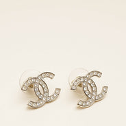 CC Strass Earrings - CHANEL - Affordable Luxury thumbnail image