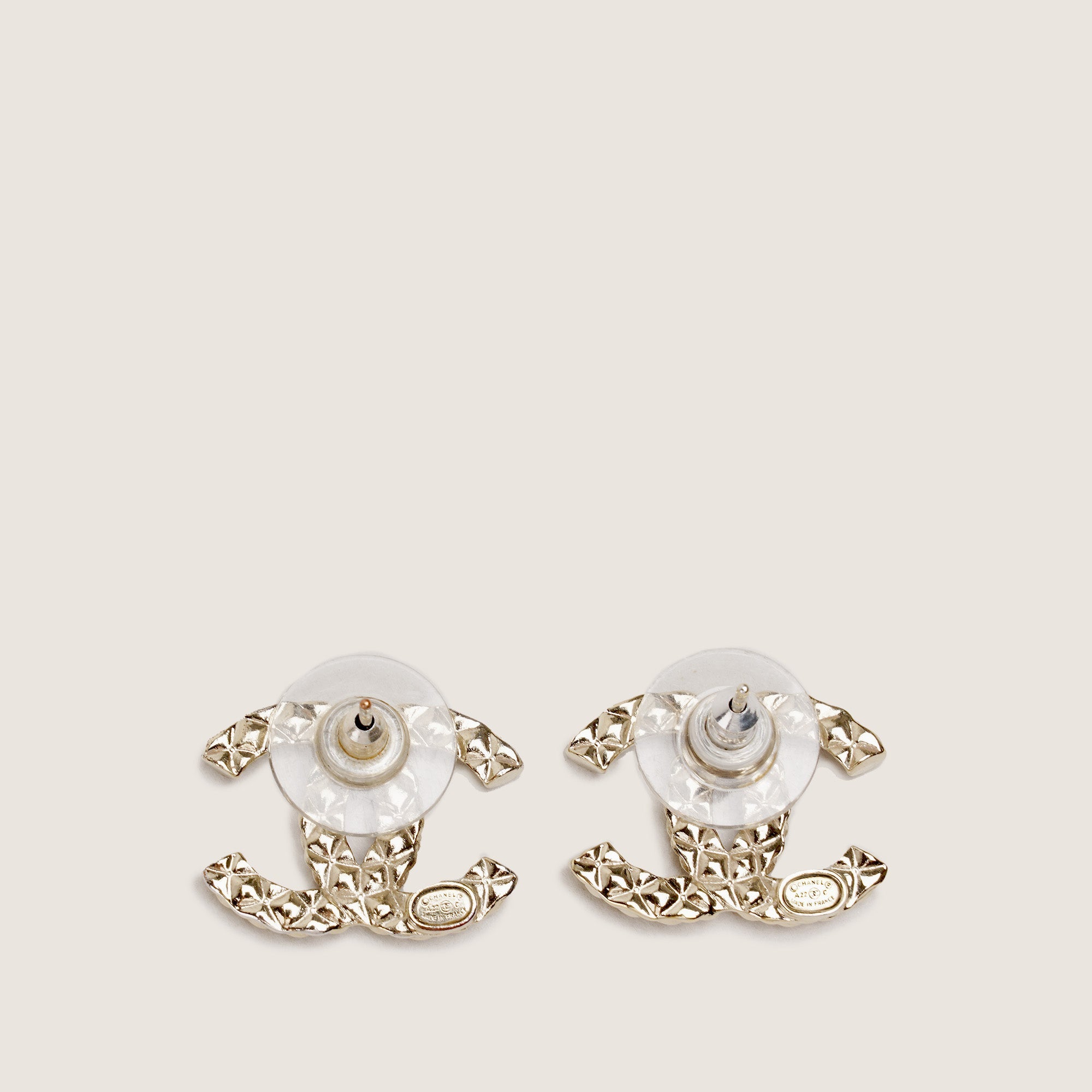 CC Strass Earrings - CHANEL - Affordable Luxury