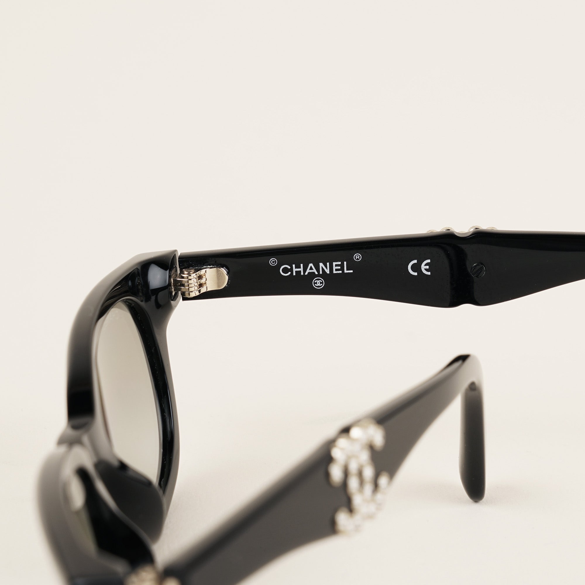 CC Strass Sunglasses - CHANEL - Affordable Luxury image