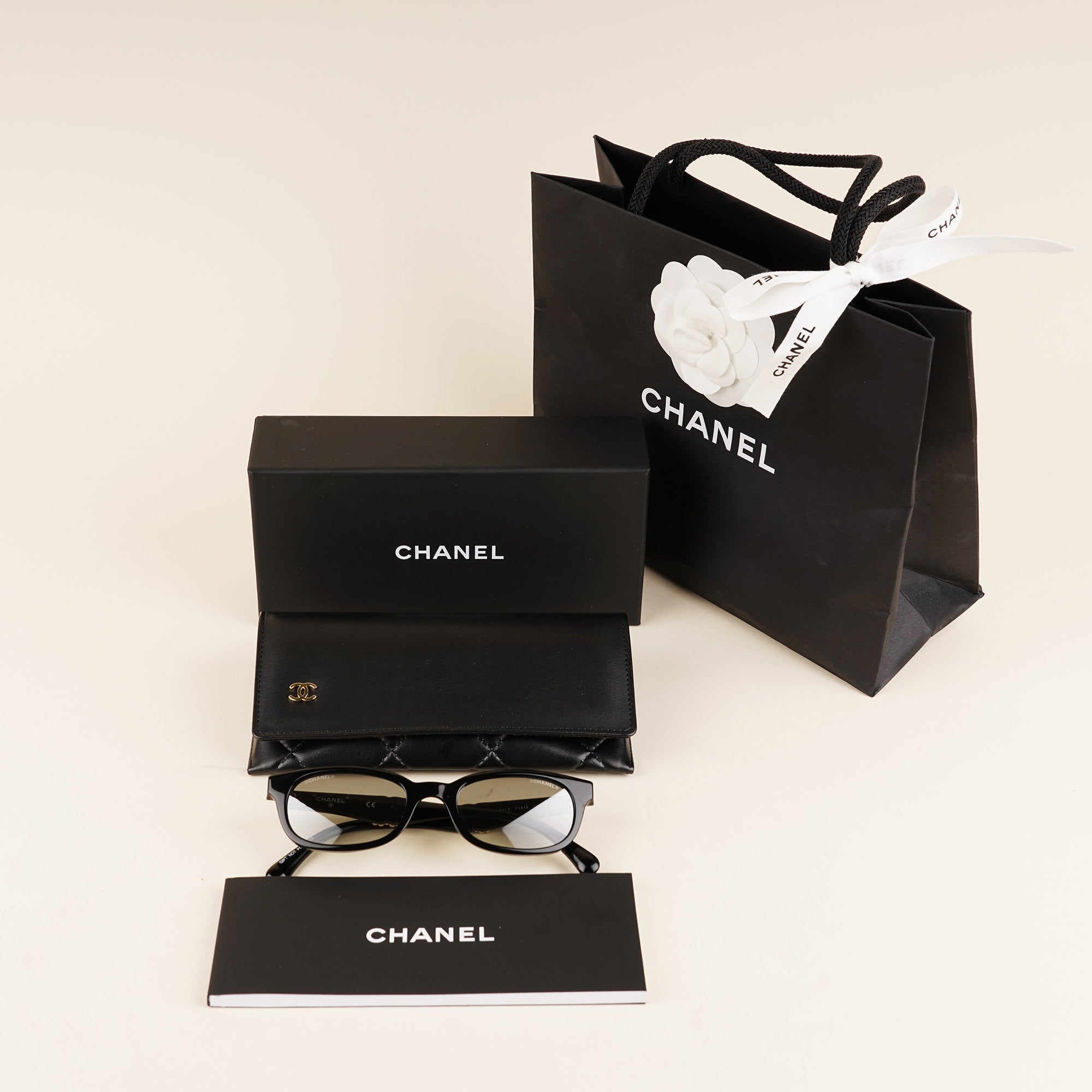 CC Strass Sunglasses - CHANEL - Affordable Luxury image