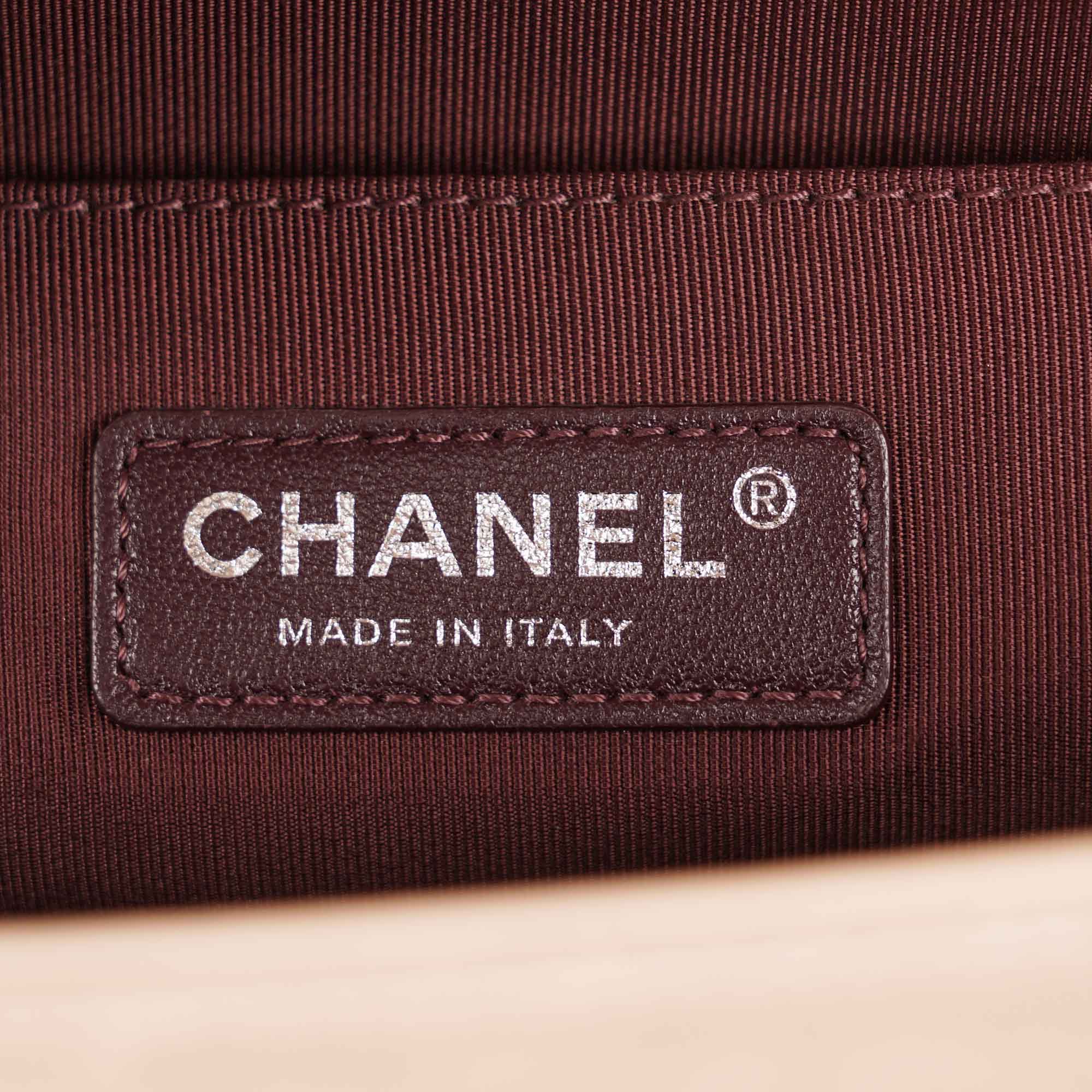 Chain Embellished Old Medium Boy Bag - CHANEL - Affordable Luxury image