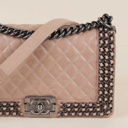 Chain Embellished Old Medium Boy Bag - CHANEL - Affordable Luxury thumbnail image