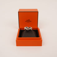 Chaine D'ancre Enchainee Ring Sterling Silver - HERMÈS - Affordable Luxury thumbnail image
