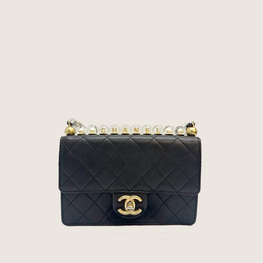 Chanel Large Pearl Flap - CHANEL - Affordable Luxury