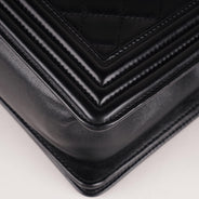 Chanel Old Medium Boy Bag Black Lambskin - CHANEL - Affordable Luxury thumbnail image