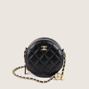 Chanel Round Pearl Crush Shoulder Bag - CHANEL - Affordable Luxury thumbnail image