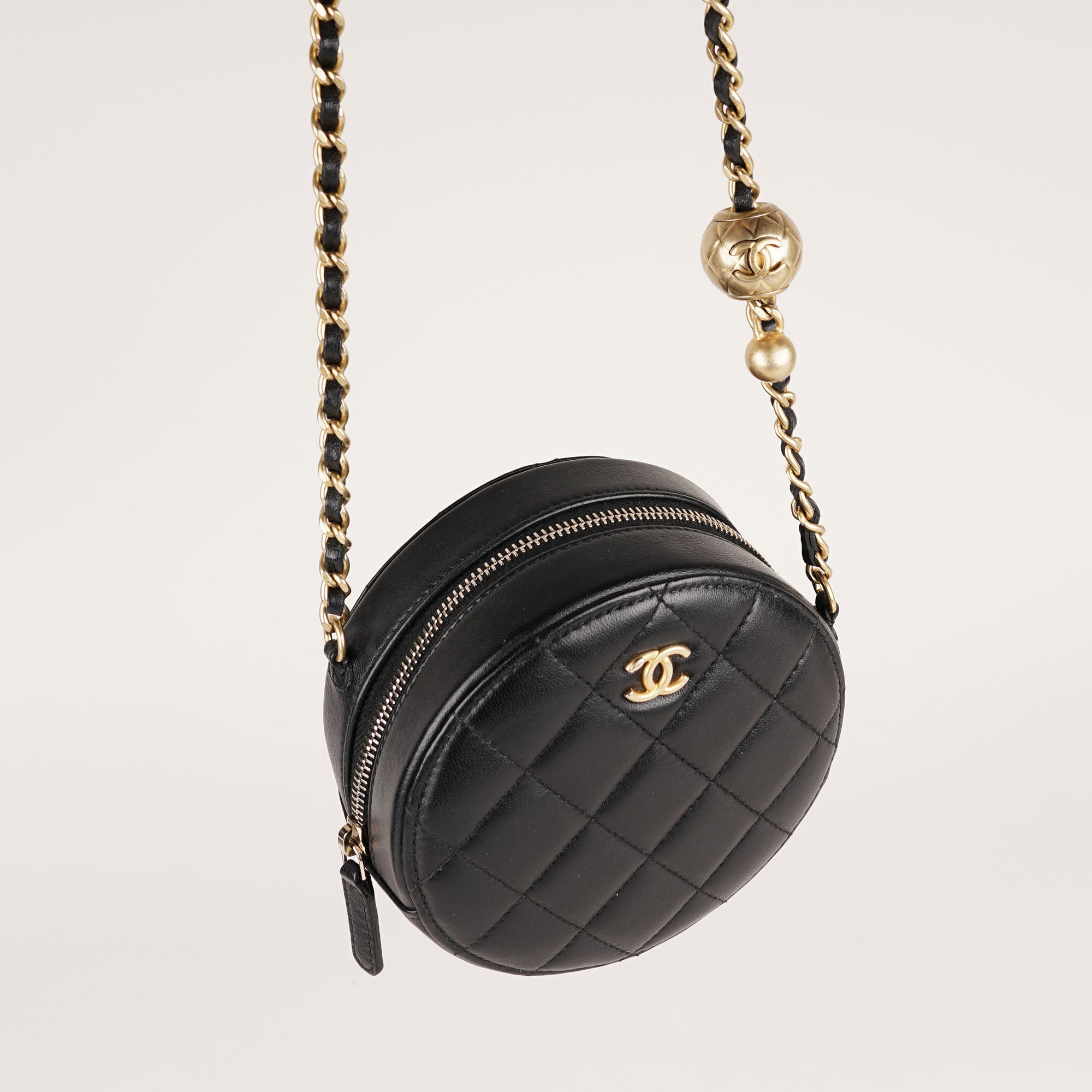 Chanel Round Pearl Crush Shoulder Bag - CHANEL - Affordable Luxury image