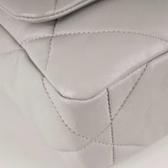 Chanel Small 19 Flap Bag Grey Leather - CHANEL - Affordable Luxury thumbnail image
