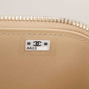 Chanel Vanity Top Handle Beige Lambskin - CHANEL - Affordable Luxury thumbnail image