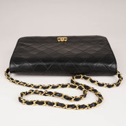 Chanel Vintage Full Flap Black Quilted Lambskin - CHANEL - Affordable Luxury thumbnail image