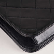 Chanel Vintage Full Flap Black Quilted Lambskin - CHANEL - Affordable Luxury thumbnail image