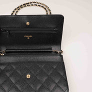 Chanel Wallet on Chain Black Caviar Leather - CHANEL - Affordable Luxury thumbnail image