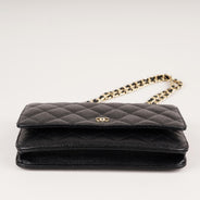 Chanel Wallet on Chain Black Caviar Leather - CHANEL - Affordable Luxury thumbnail image