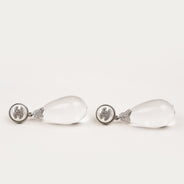 Chanel XL Crystal Drop Earrings - CHANEL - Affordable Luxury thumbnail image