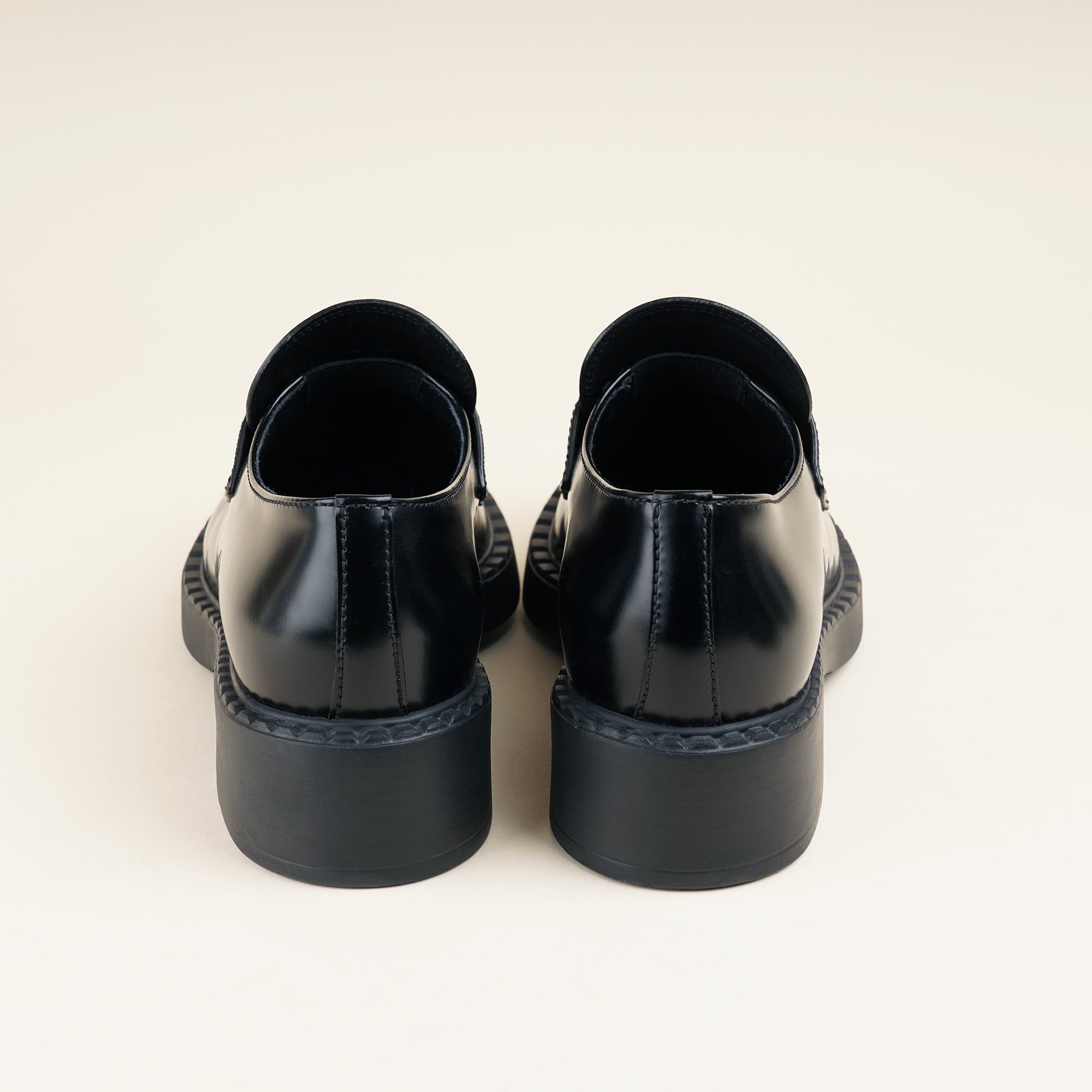 Chocolate Loafer 35 ½ - PRADA - Affordable Luxury image